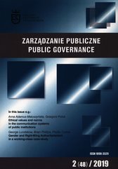 Zarządzanie publiczne 2 (48) 2019