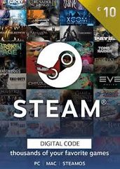 Steam Gift Card €10