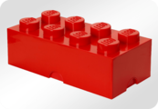 Pojemnik LEGO 8 Czerwony