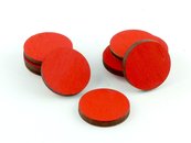 Crafters: Znaczniki drewniane - Czerwone (10)
