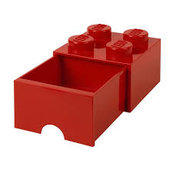 Pojemnik LEGO 4 Czerwony