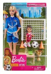 Barbie Zestaw Trenerka piłki nożnej GLM47