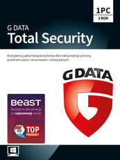 Program Antywirusowy G DATA Total Security 12 miesięcy (1 użytkownik)