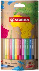 Flamastry Pen 68 Mini mySTABILOdesign 12 kolorów
