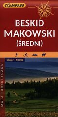 Beskid Makowski Średni mapa turystyczna 1:50 000
