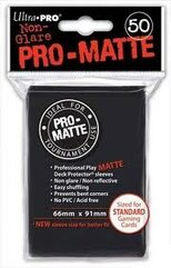 ULTRA-PRO Deck Protector - Pro-Matte Non-Glare Black (Czarne) 50