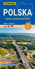 Polska Mapa samochodowa 1:650 000