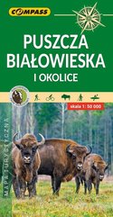 Puszcza Białowieska i okolice mapa turystyczna 1: 50 000