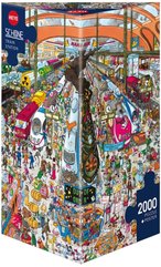 Puzzle 2000 Dworzec kolejowy(Puzzle+plakat)
