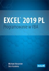 Excel 2019 PL. Programowanie w VBA.