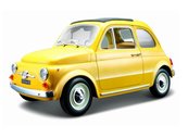 Fiat 500 F 1965 Yellow 1:24 BBURAGO