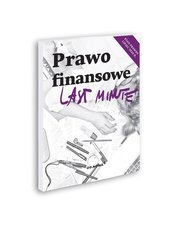 Last Minute Prawo Finansowe 2020