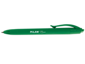 Długopis P1 Rubber Touch zielony p25. MILAN (cena za 1szt)