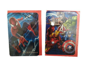 Karnet złoty Marvel Avengers / SpiderMan VERTE