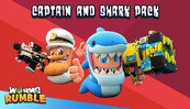 Worms Rumble - Captain & Shark Double Pack (PC) Klucz Steam