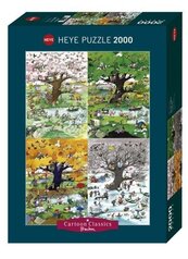 Puzzle 2000 Cztery pory roku, Blachon