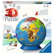 Puzzle 3D 72 Dziecinny globus