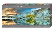 Puzzle 1000 Nowa Zelandia - Niebieskie jezioro