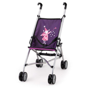Bayer Wózek spacerówka dla lalek Buggy fioletowy z wróżką 30112AA