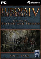 Europa Universalis IV: Colonial British and French Unit Pack (PC) klucz Steam
