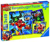 Puzzle Power Players 3x49 elementów
