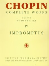 Chopin Complete Works IV Impromptus