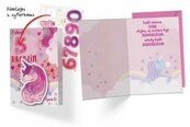 Karnet DK-670 Urodziny jednorożec