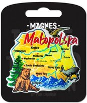 Magnes I love Poland Małopolska ILP-MAG-A-KRA-32