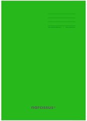 Zeszyt A5/60K kratka PP Green (4szt) NARCISSUS