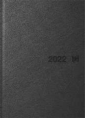 Kalendarz 2022 książkowy 15x21 DTP European czarny