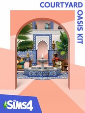 The Sims 4: Courtyard Oasis Kit