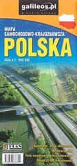 Mapa samochodowa - Polska 1:650 000