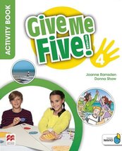 Give Me Five! 4. Activity Book + kod MACMILLAN
