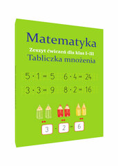 Matematyka Tabliczka mnożenia Zeszyt ćwiczeń Klasa 1-3