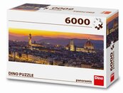 Puzzle 6000 Włochy, Widok na Florencję (Panorama)