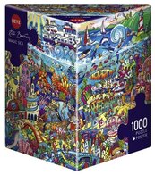 Puzzle 1000 Magiczne morze (Puzzle+plakat)