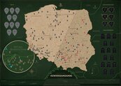 Mapa zdrapka Zamki