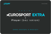 Pakiet EUROSPORT EXTRA + PLAYER (bez reklam) 12 miesięcy