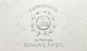 Zaproszenie Komunia ZP-08 (10szt.)