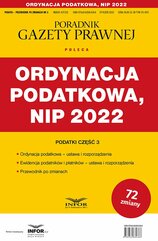 Ordynacja podatkowa, NIP 2022