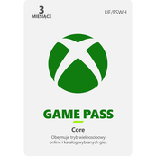 Xbox Game Pass Core – 3-miesięczne członkostwo