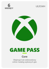 Xbox Game Pass Core – 6-miesięczne członkostwo