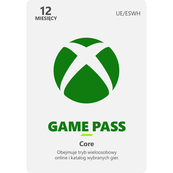 Xbox Game Pass Core – 12-miesięczne członkostwo