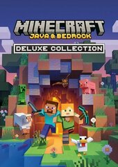 Minecraft Java & Bedrock Deluxe Collection 15 Anniversary Sale  PC