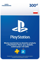 Sony Playstation® Karta Podarunkowa 300 zł