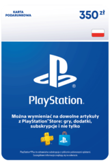 Sony Playstation® Karta Podarunkowa 350 zł