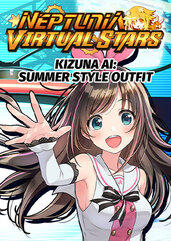 Neptunia Virtual Stars - Kizuna AI: Summer Style Outfit