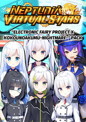 Neptunia Virtual Stars - Electronic Fairy Project x Kokounoakumu-Nightmare Pack (PC) klucz Steam