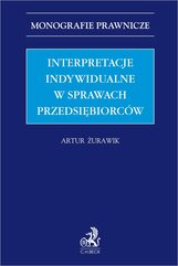 Interpretacje indywidualne w sprawach przedsiębiorców