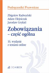 Zobowiązania - część ogólna z testami online